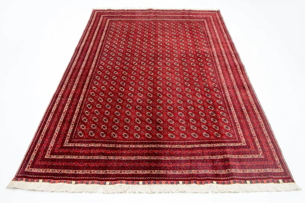 Afghansk teppe - Bukhara - 300 x 195 cm - rød