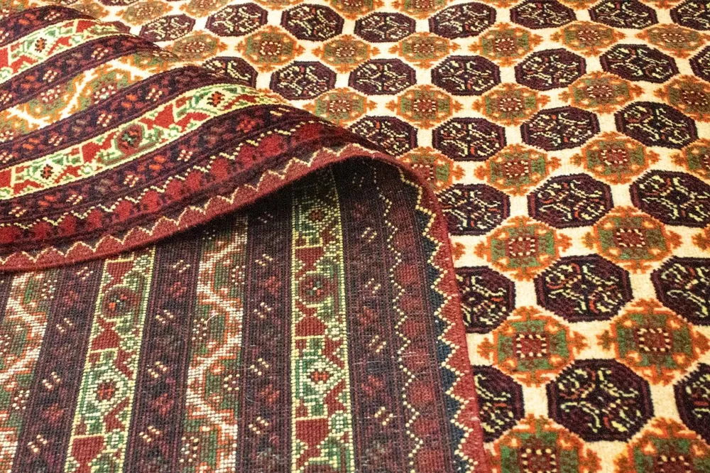 Afghansk teppe - Bukhara - 300 x 202 cm - rød