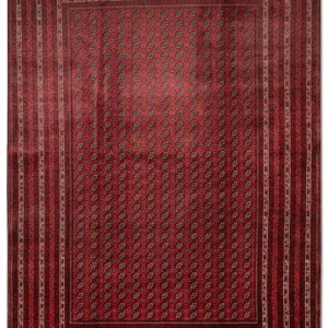 Afghansk teppe - Bukhara - 301 x 197 cm - rød