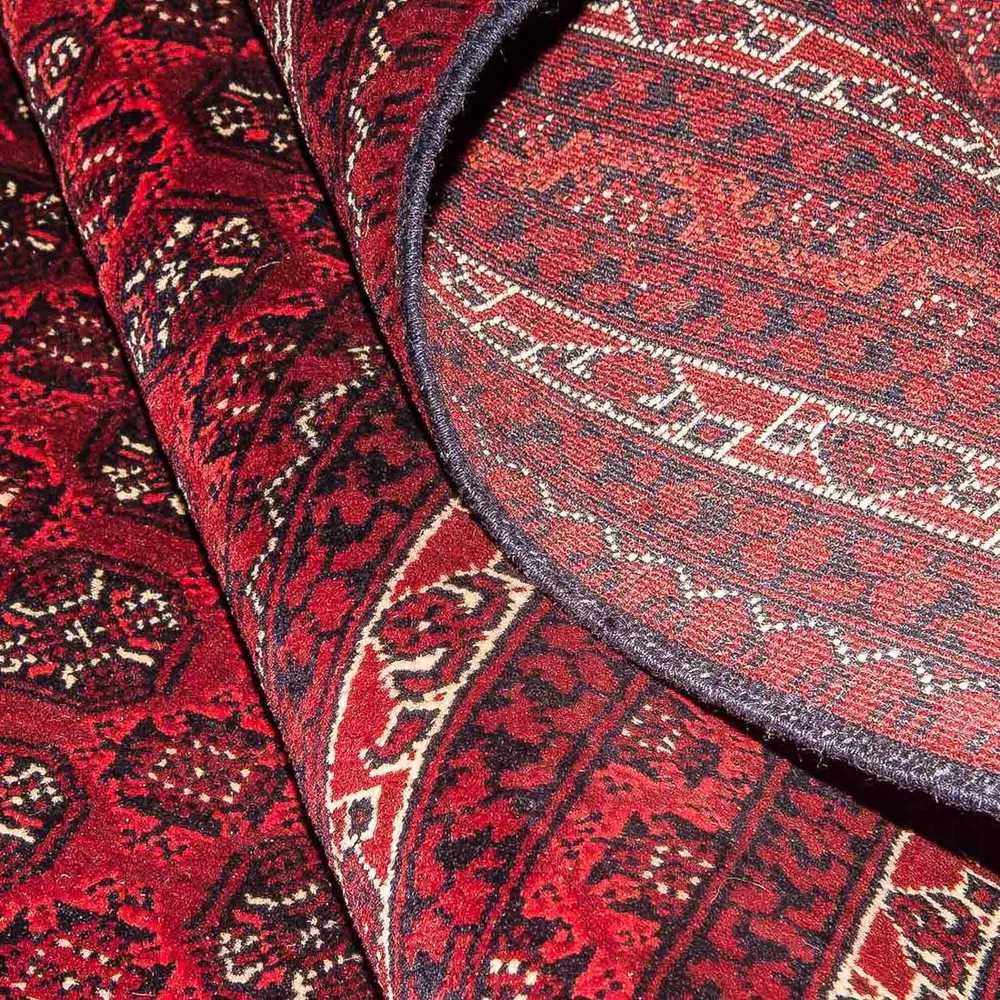 Afghansk teppe - Bukhara - 301 x 197 cm - rød