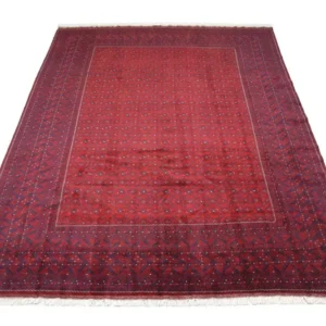 Afghansk teppe - Bukhara - 334 x 247 cm - rød