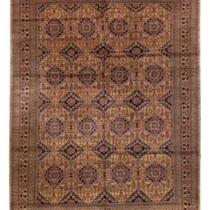 Afghansk teppe - Bukhara - 344 x 246 cm - mørk beige