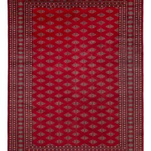 Afghansk teppe - Bukhara - 350 x 253 cm - rød