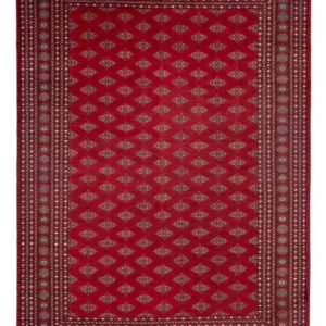 Afghansk teppe - Bukhara - 365 x 249 cm - rød