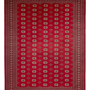 Afghansk teppe - Bukhara - 369 x 275 cm - rød