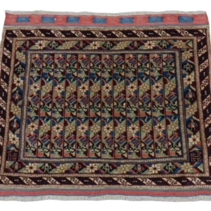 Afghansk teppe - Bukhara - 75 x 56 cm - blå