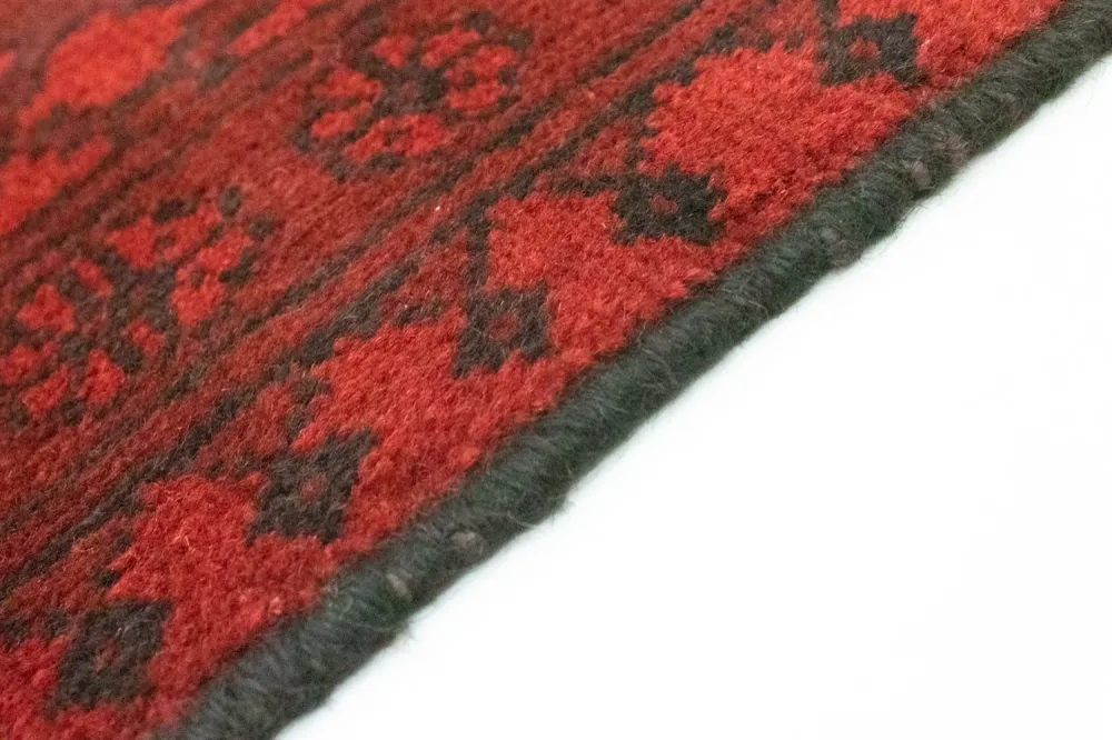 Afghansk teppe - Filpa - 140 x 100 cm - rød