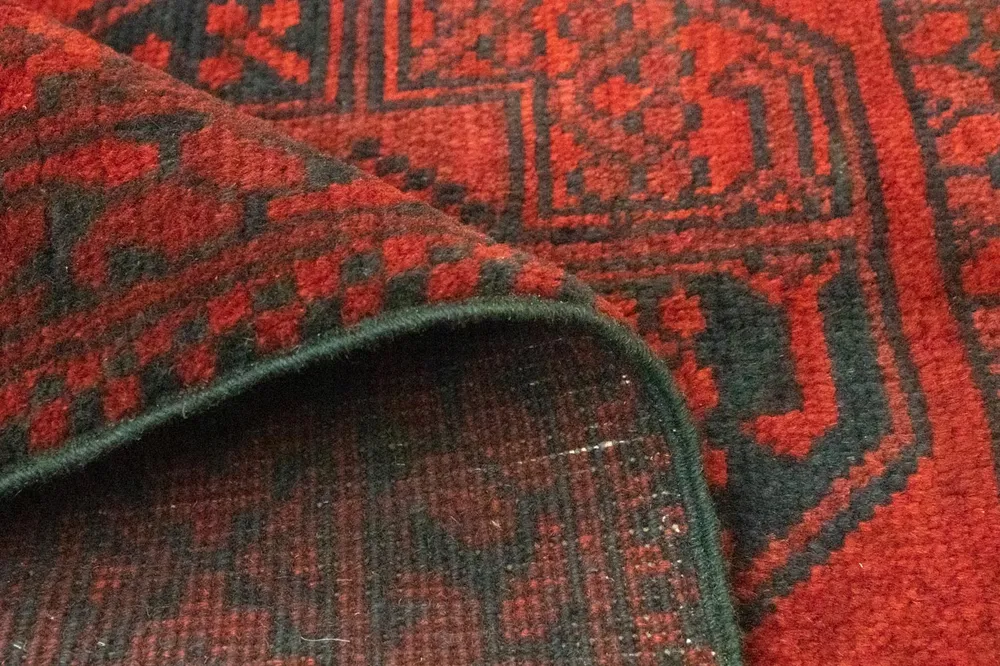 Afghansk teppe - Filpa - 145 x 96 cm - rød