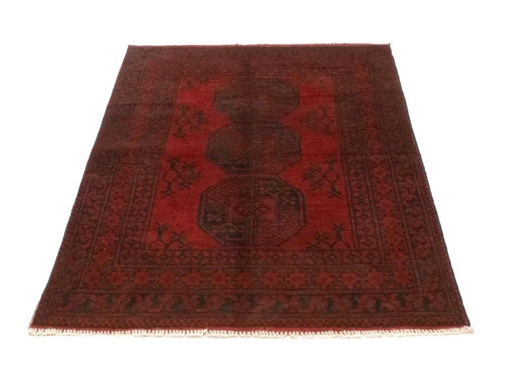 Afghansk teppe - Filpa - 145 x 96 cm - rød