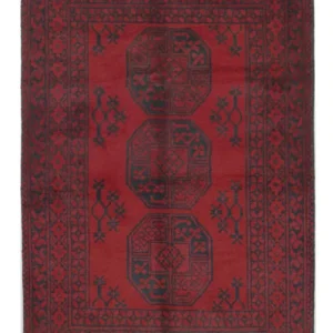 Afghansk teppe - Filpa - 145 x 96 cm - rød