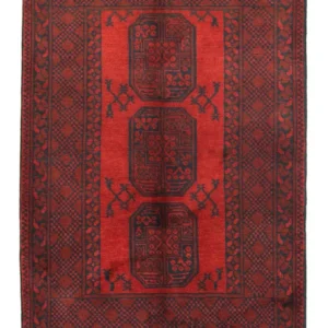 Afghansk teppe - Filpa - 148 x 106 cm - rød