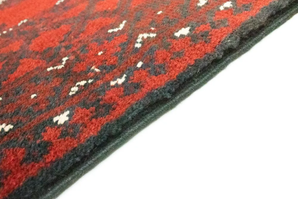 Afghansk teppe - Filpa - 192 x 99 cm - rød