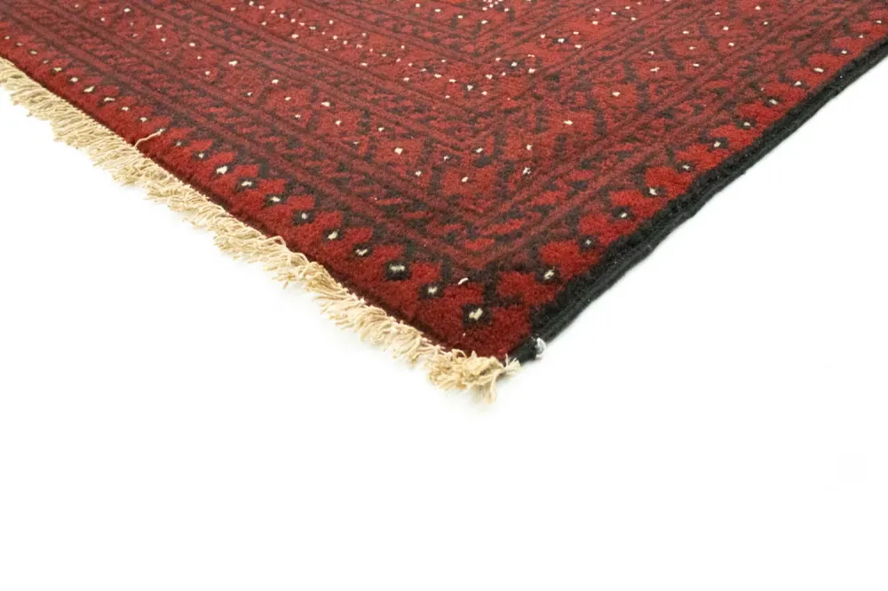 Afghansk teppe - Filpa - 193 x 149 cm - rød