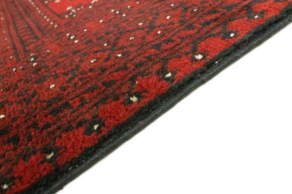 Afghansk teppe - Filpa - 193 x 149 cm - rød