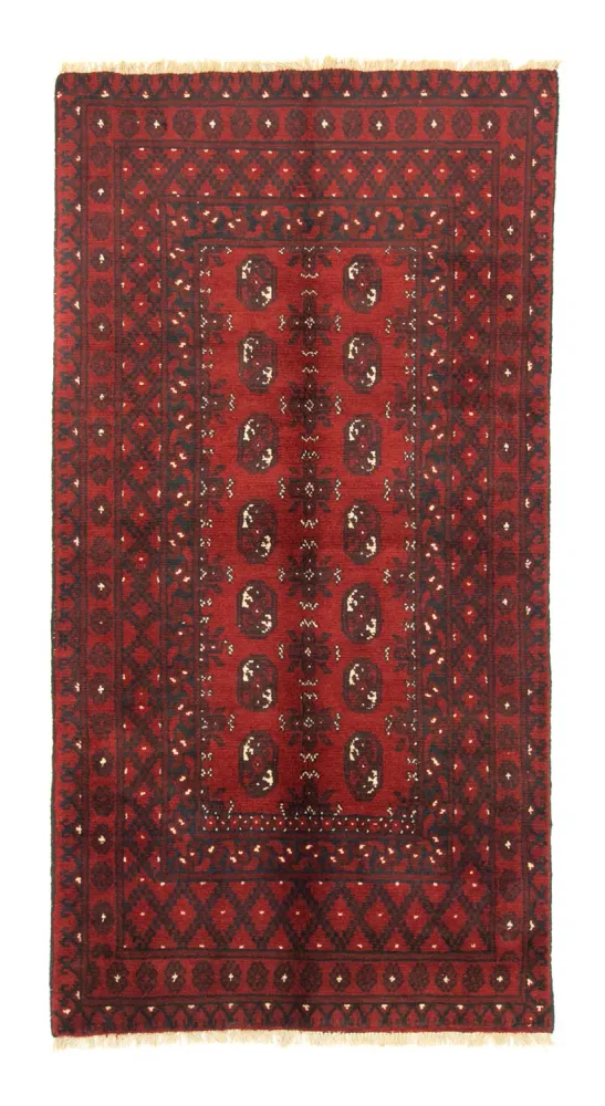 Afghansk teppe - Filpa - 195 x 100 cm - rød