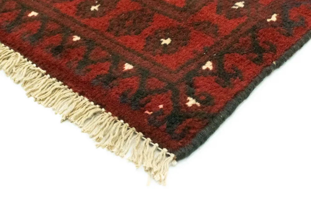Afghansk teppe - Filpa - 195 x 100 cm - rød