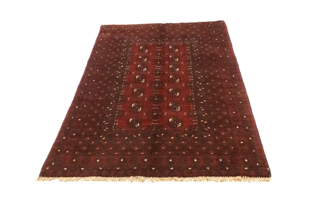 Afghansk teppe - Filpa - 195 x 100 cm - rød