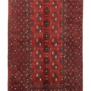 Afghansk teppe - Filpa - 195 x 100 cm - rød