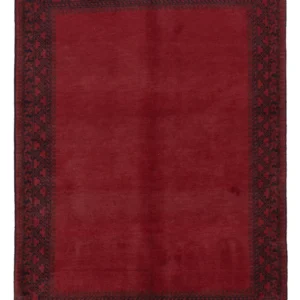 Afghansk teppe - Filpa - 195 x 147 cm - rød
