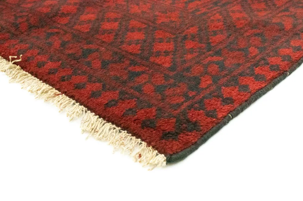 Afghansk teppe - Filpa - 198 x 96 cm - rød