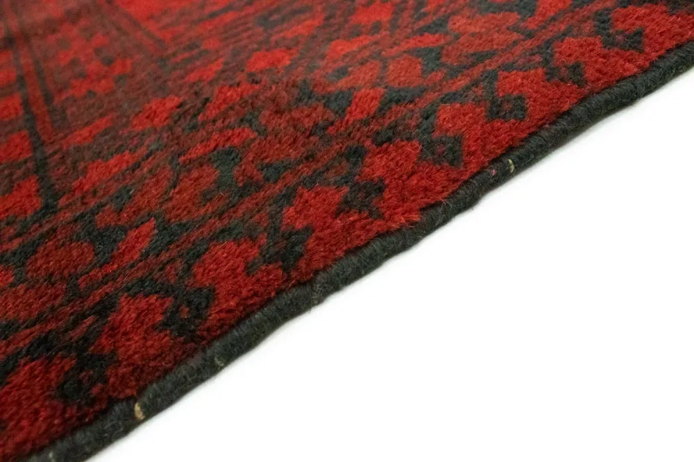Afghansk teppe - Filpa - 198 x 96 cm - rød