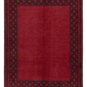 Afghansk teppe - Filpa - 200 x 150 cm - rød