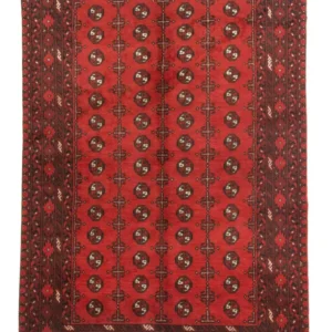 Afghansk teppe - Filpa - 242 x 163 cm - rød