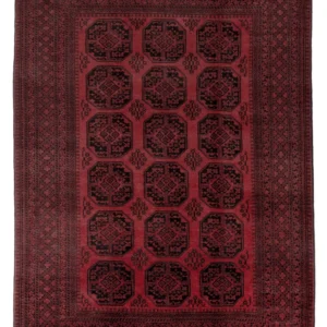 Afghansk teppe - Filpa - 290 x 207 cm - rød
