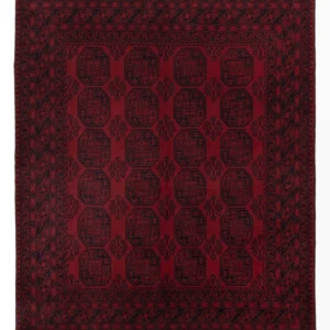 Afghansk teppe - Filpa - 300 x 245 cm - rød