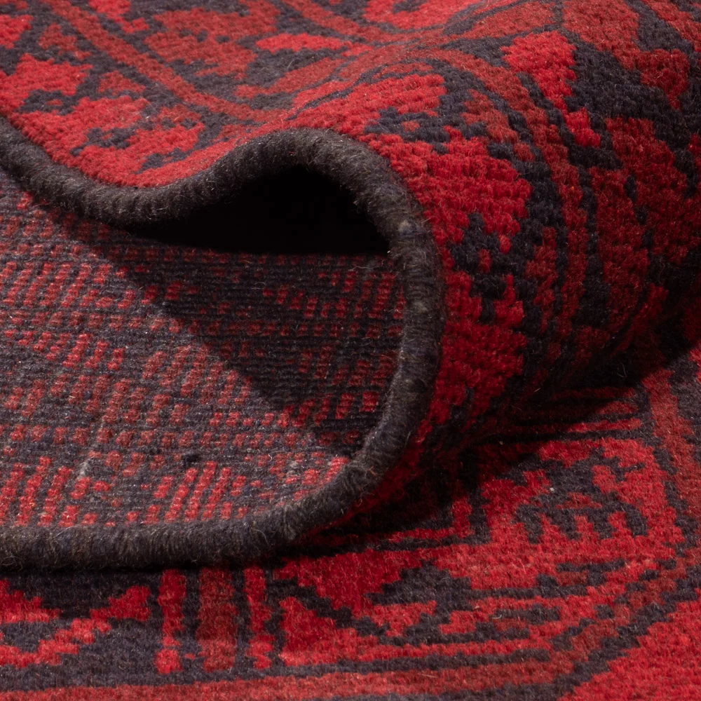 Afghansk teppe - Filpa - 300 x 245 cm - rød