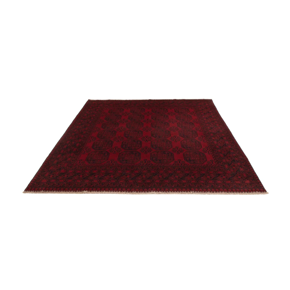Afghansk teppe - Filpa - 300 x 245 cm - rød