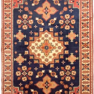 Afghansk teppe - Hatshlu - 261 x 207 cm - blå