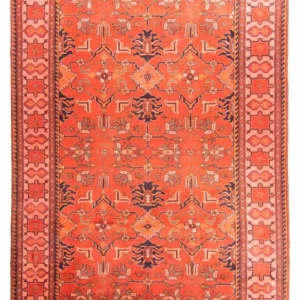 Afghansk teppe - Hatshlu - 300 x 205 cm - lys rød