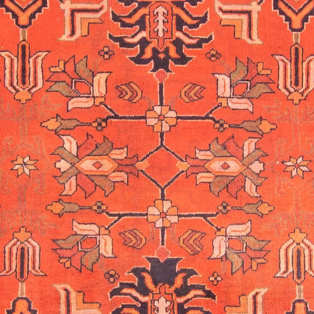 Afghansk teppe - Hatshlu - 300 x 205 cm - lys rød