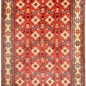 Afghansk teppe - Hatshlu - 338 x 257 cm - rød