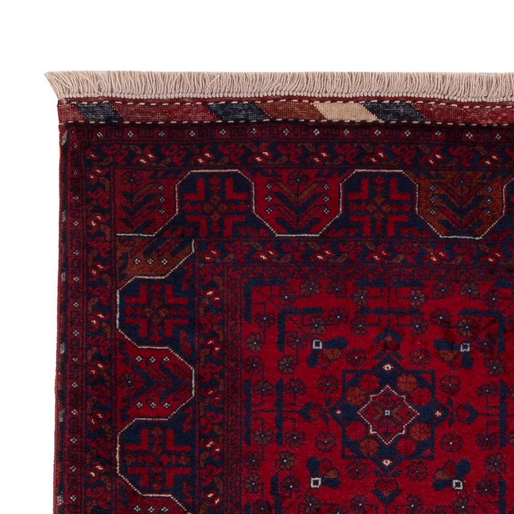 Afghansk teppe - Royal - 140 x 103 cm - rød