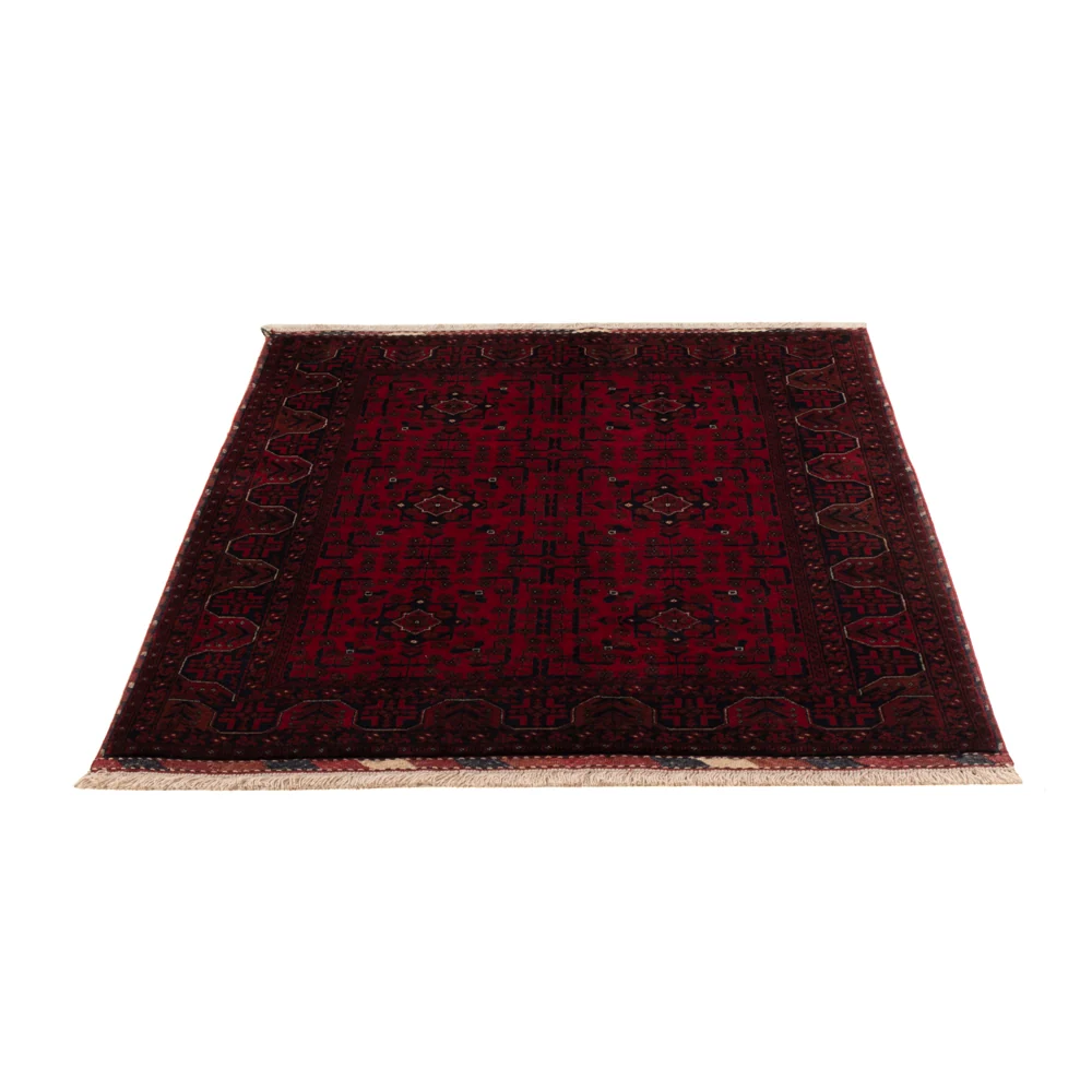 Afghansk teppe - Royal - 140 x 103 cm - rød