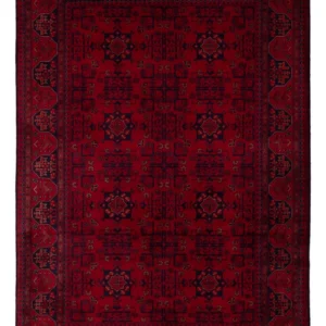 Afghansk teppe - Royal - 146 x 100 cm - rød