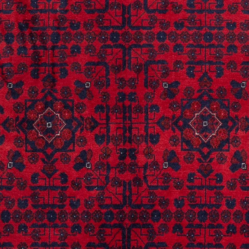Afghansk teppe - Royal - 146 x 102 cm - rød