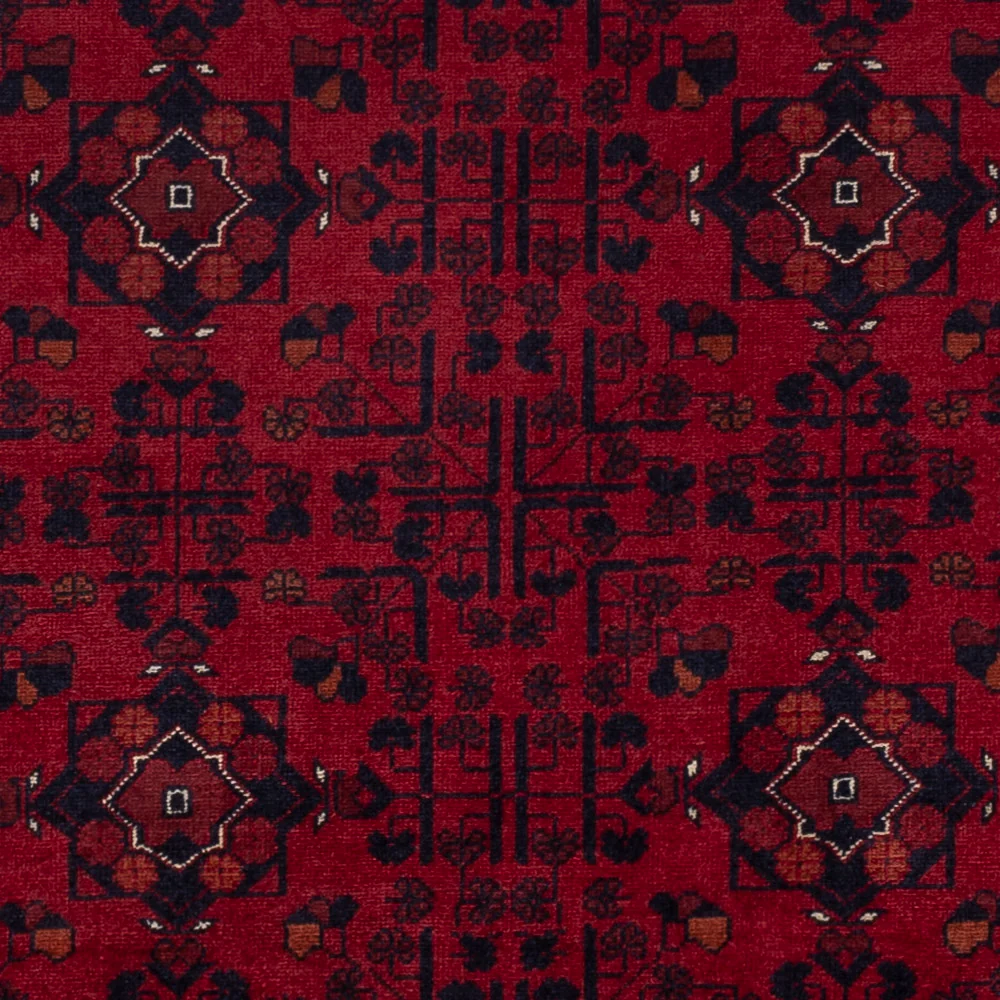 Afghansk teppe - Royal - 146 x 102 cm - rød