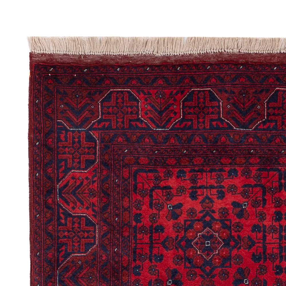 Afghansk teppe - Royal - 146 x 102 cm - rød