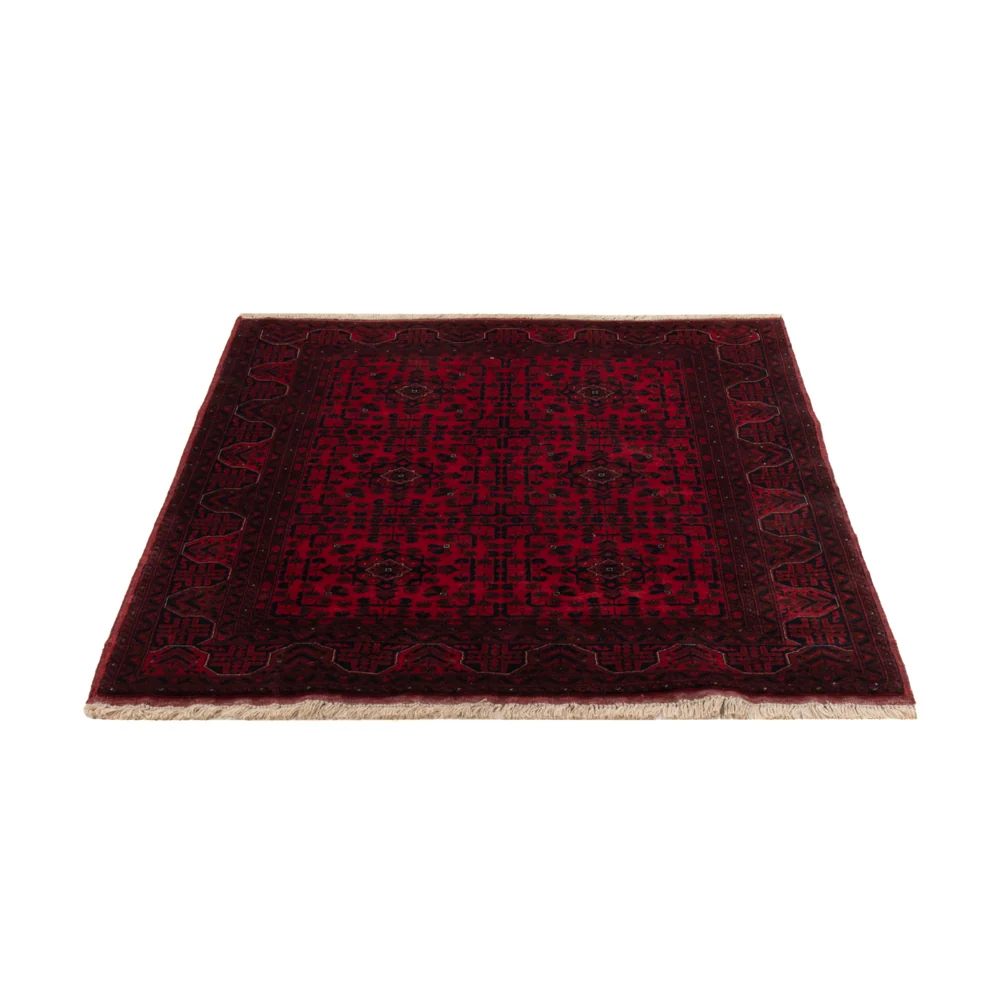 Afghansk teppe - Royal - 146 x 102 cm - rød