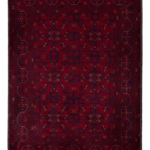 Afghansk teppe - Royal - 146 x 103 cm - rød