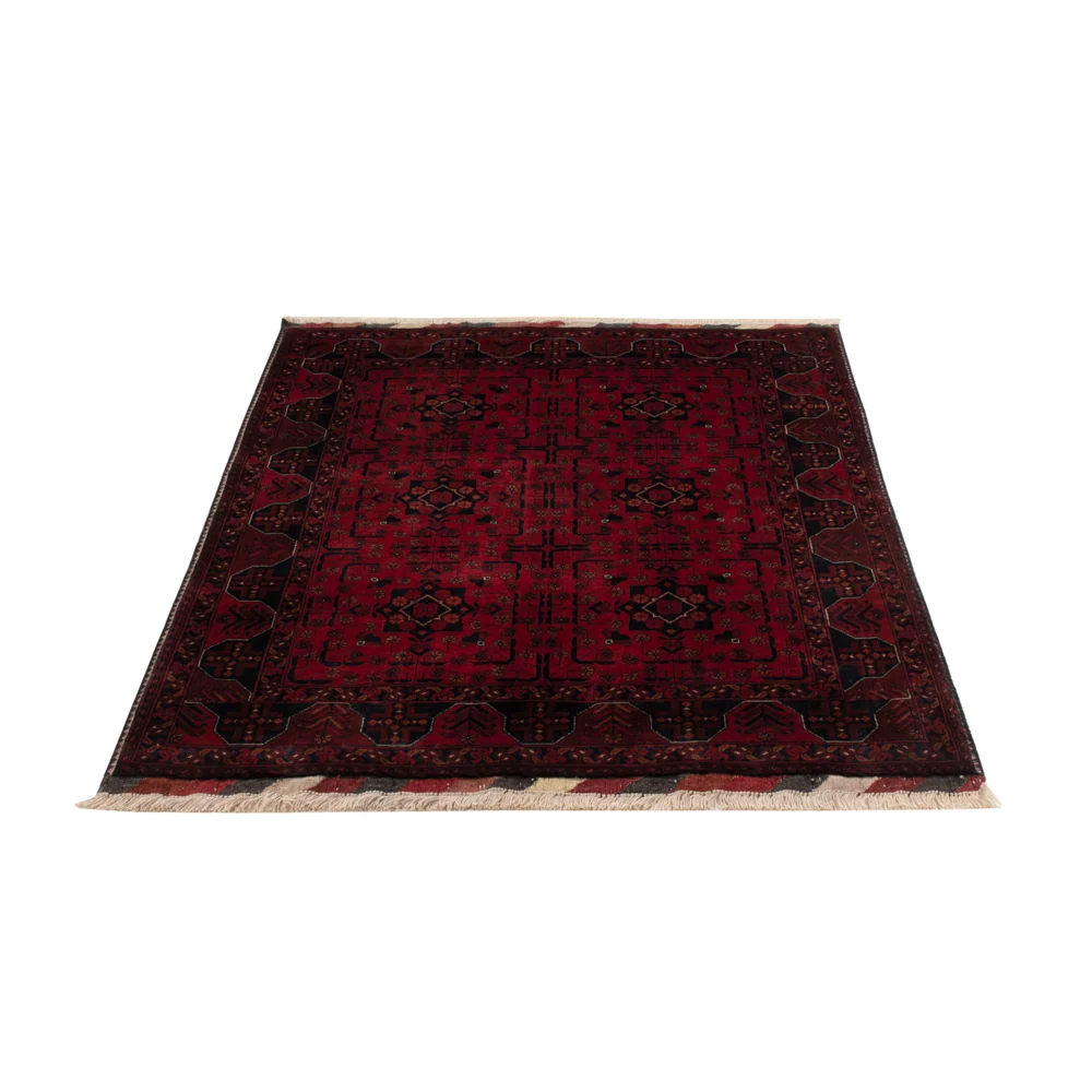 Afghansk teppe - Royal - 147 x 101 cm - rød