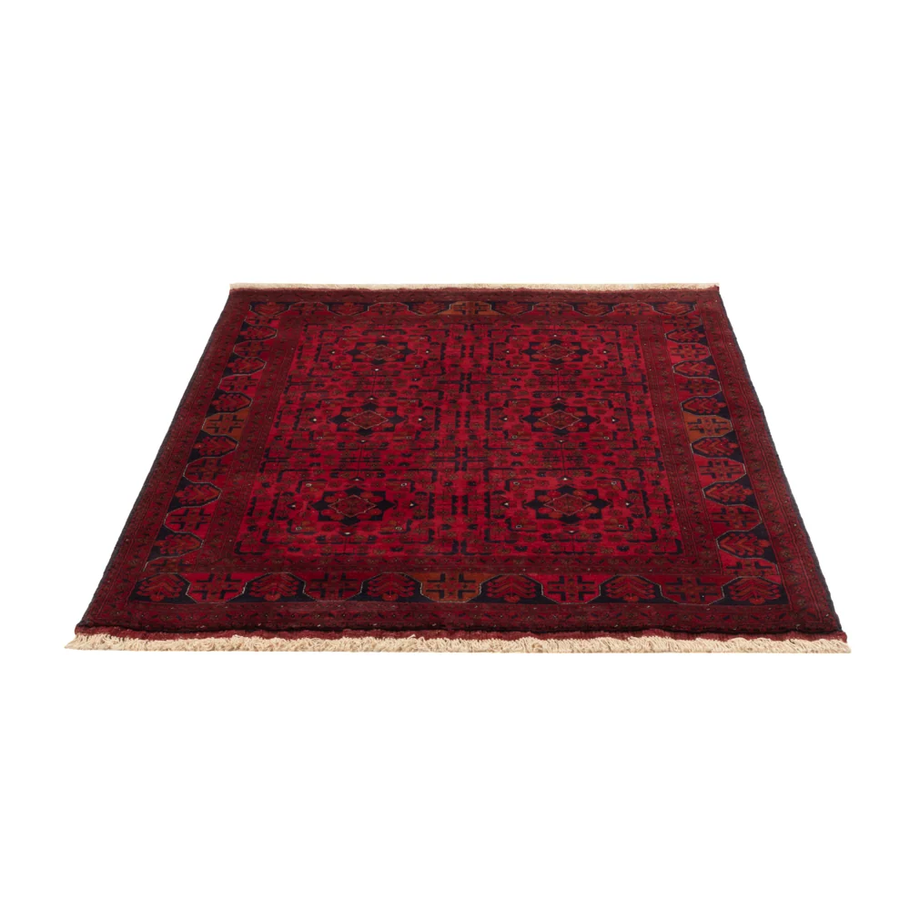 Afghansk teppe - Royal - 147 x 105 cm - rød