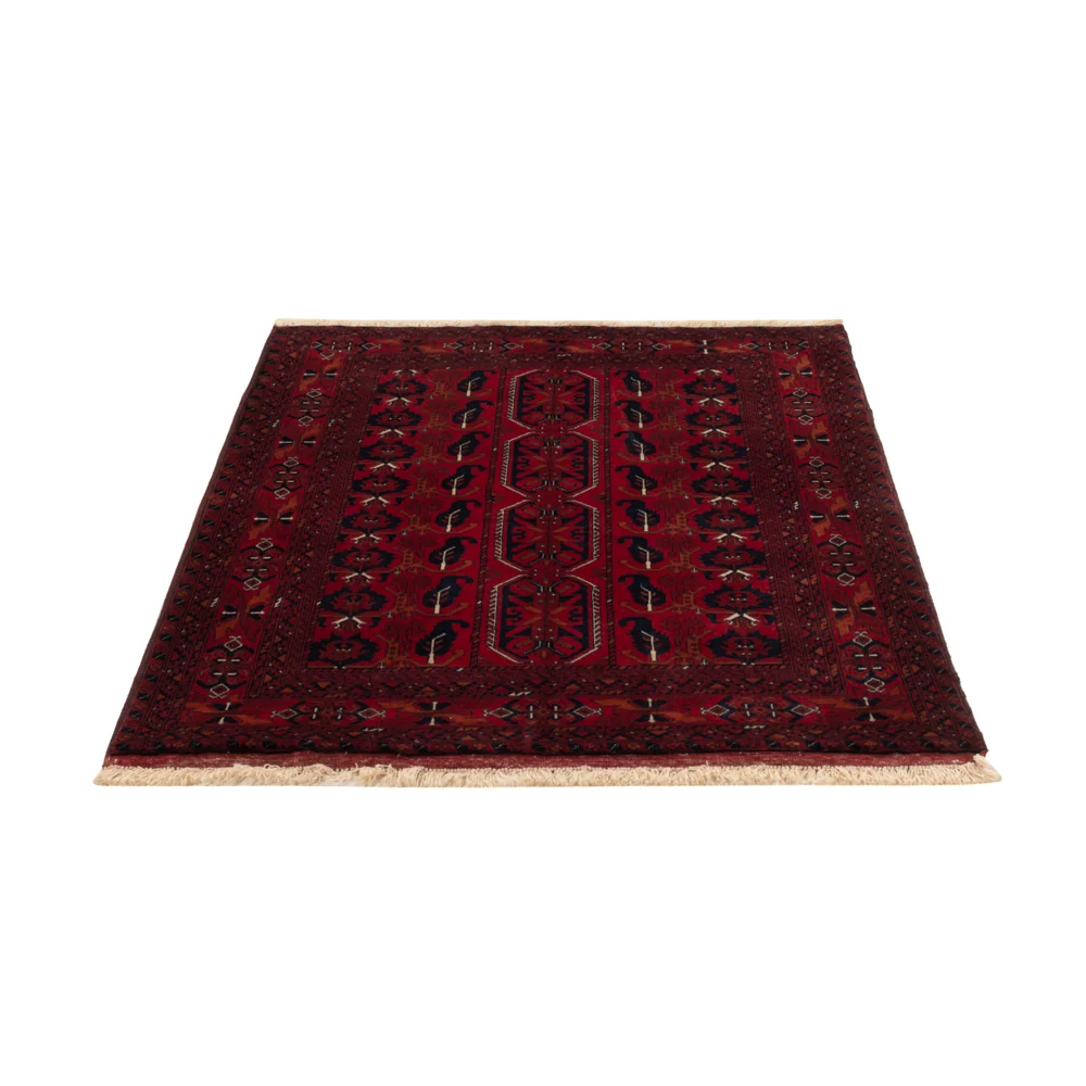 Afghansk teppe - Royal - 147 x 99 cm - rød