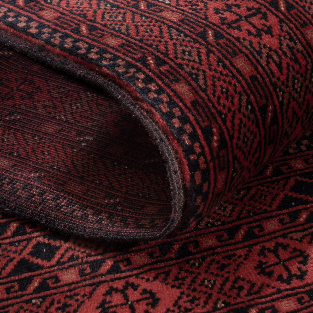 Afghansk teppe - Royal - 148 x 100 cm - rød