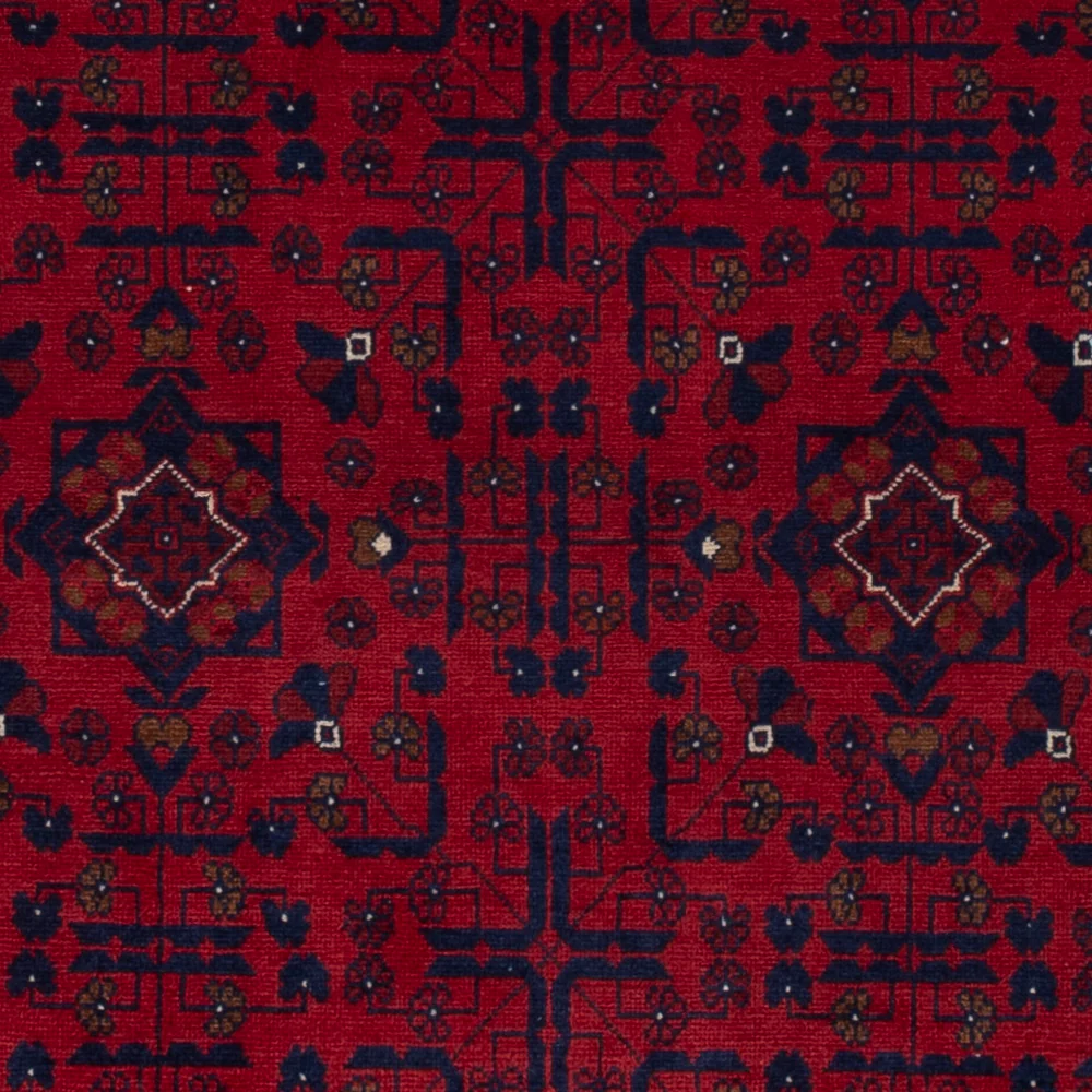 Afghansk teppe - Royal - 148 x 104 cm - rød