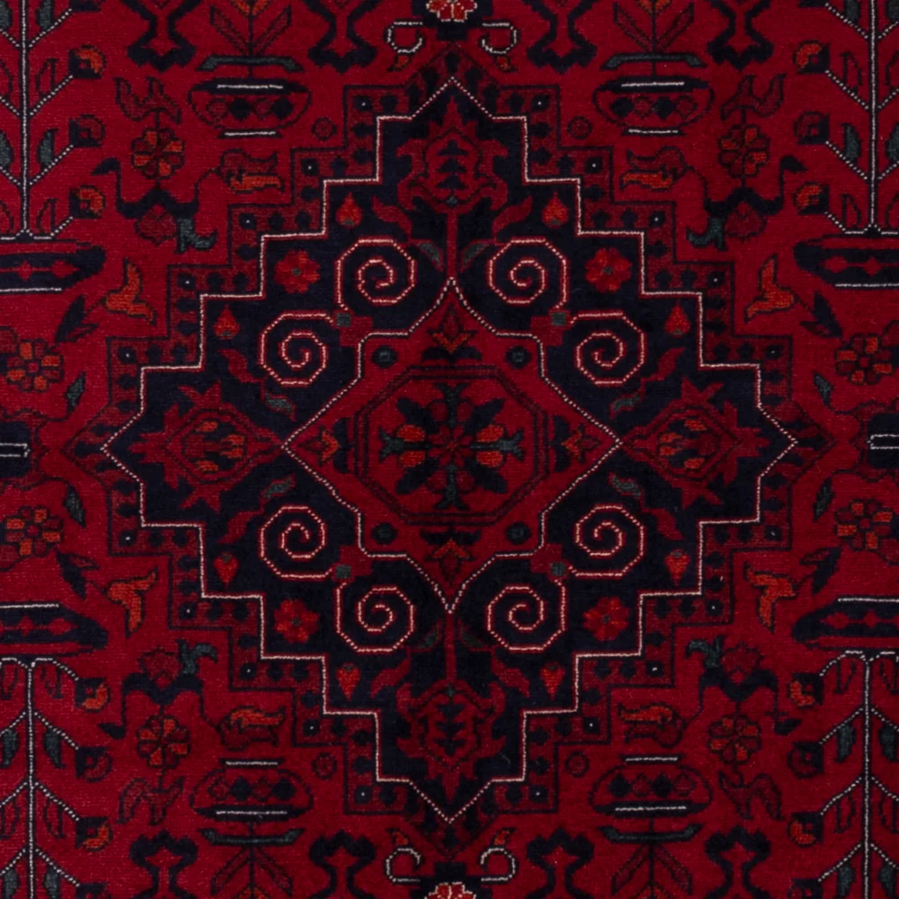 Afghansk teppe - Royal - 150 x 100 cm - rød