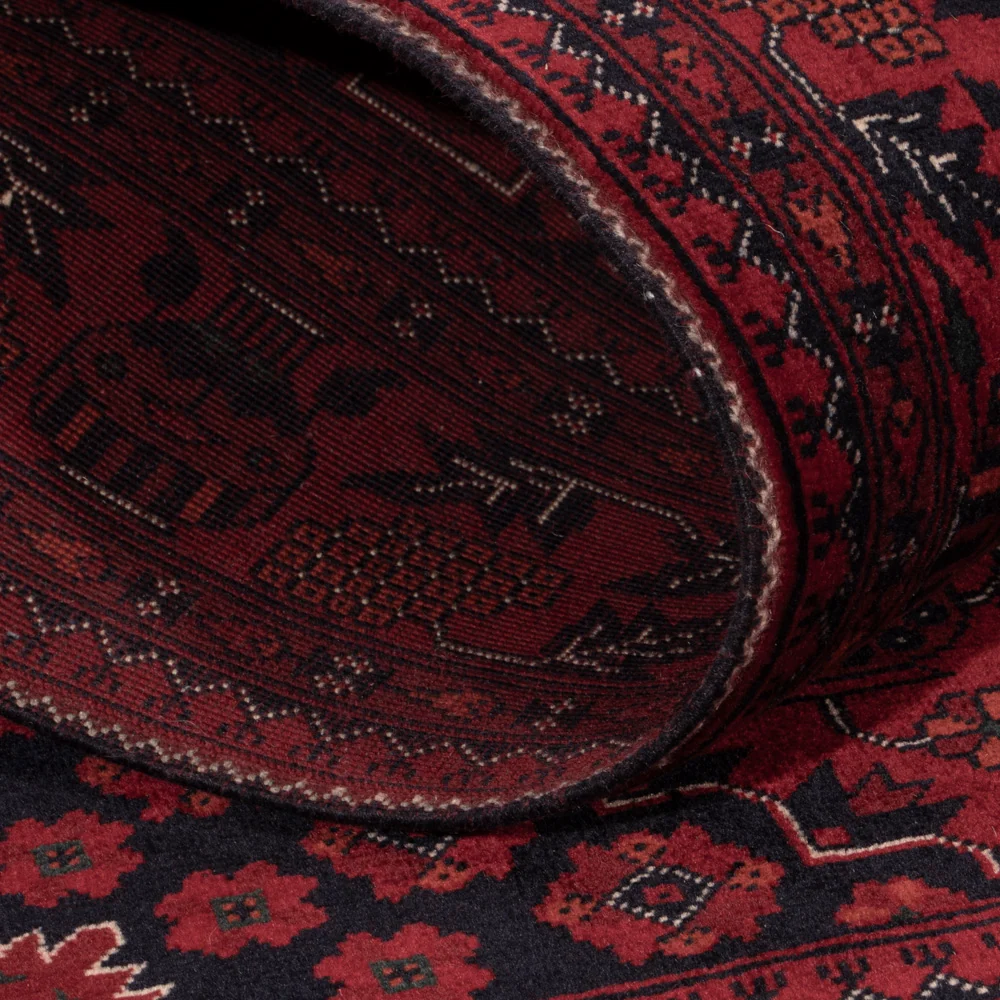 Afghansk teppe - Royal - 150 x 100 cm - rød